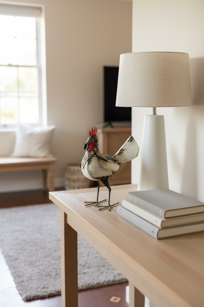 Recycled Metal Chicken