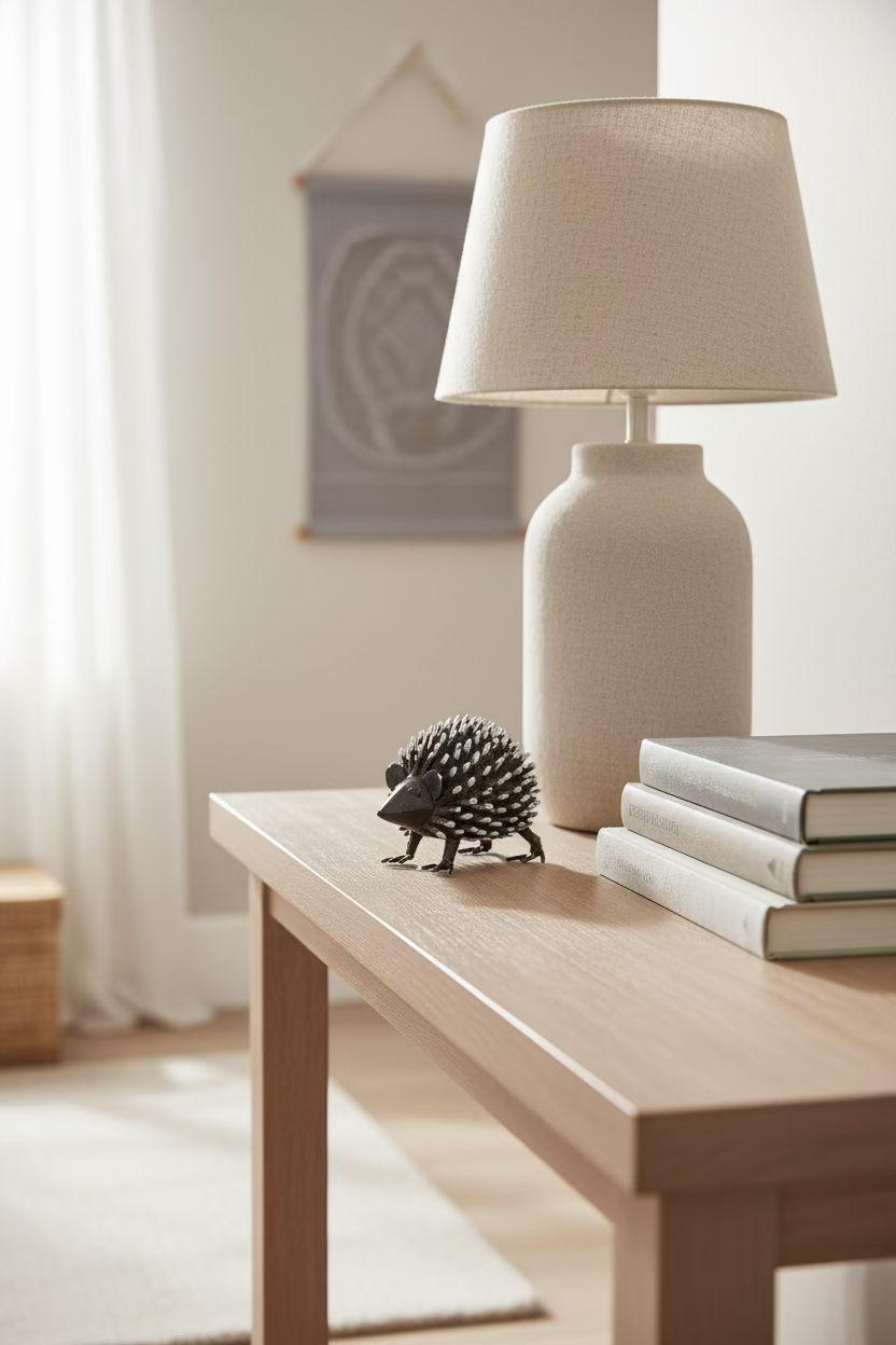 Recycled Metal Hedgehog