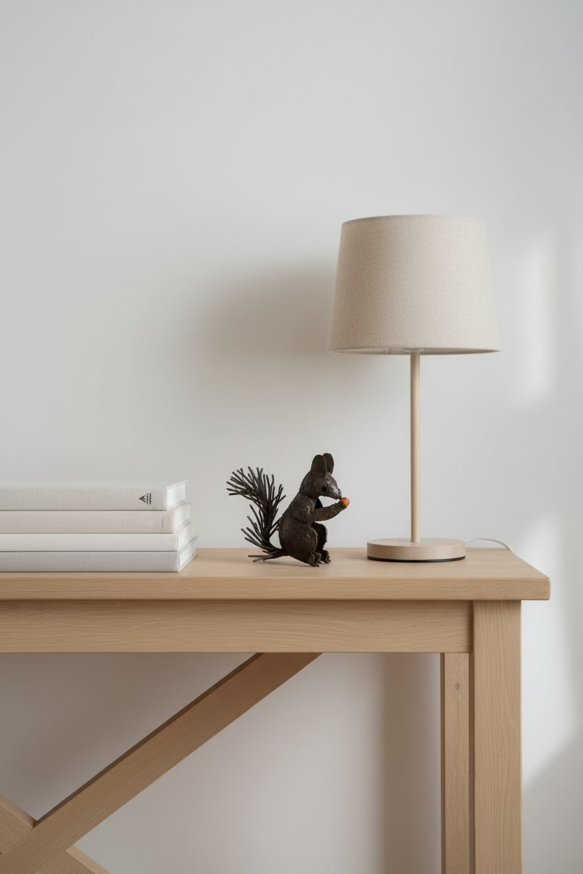 Recycled Metal Squirrel