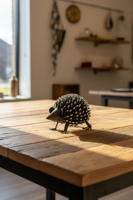 Recycled Metal Hedgehog