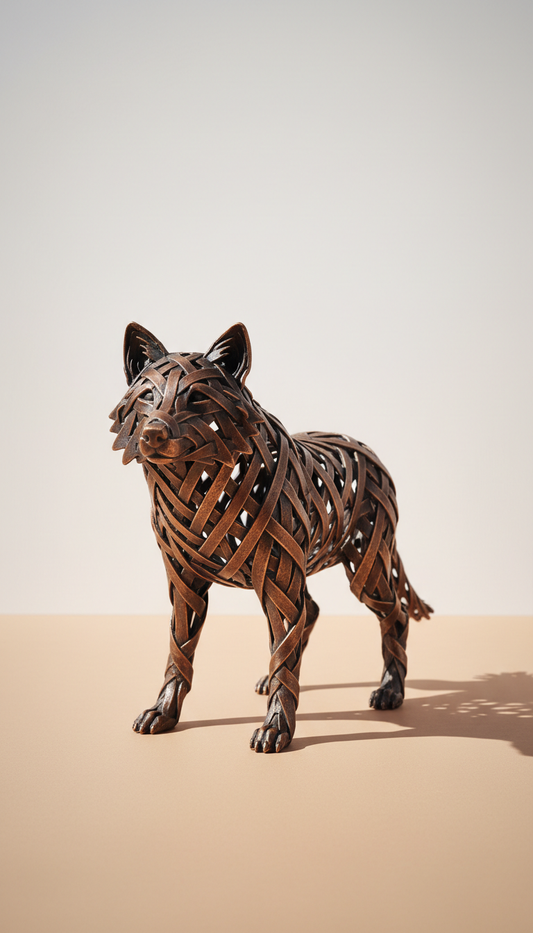 Metalwork Sculpture Inspired By Pangolin