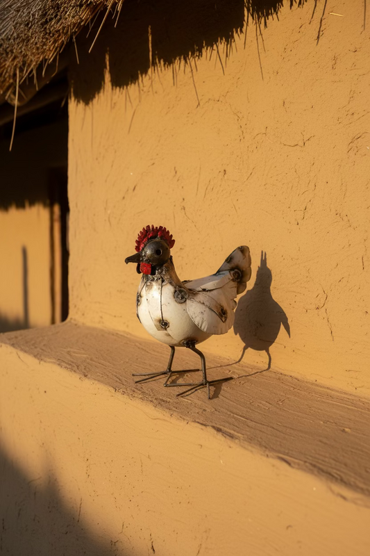 Recycled Metal Chicken